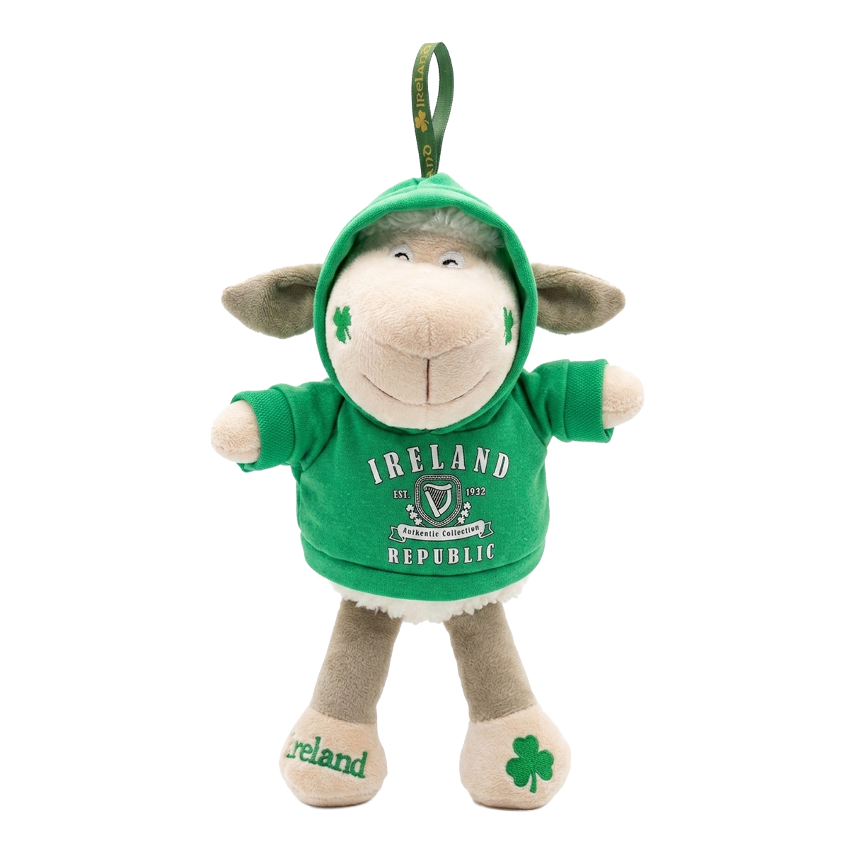Sheep Plush Toy 18cm Ireland Hoodie