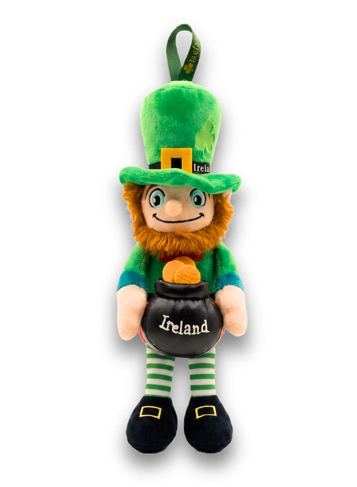Leprechaun Plush Toy 32cm with Pot