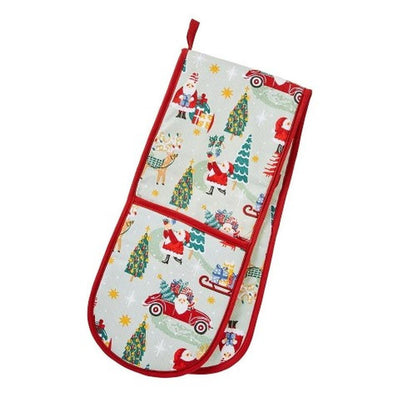 Tis the Season Christmas Double Oven Glove