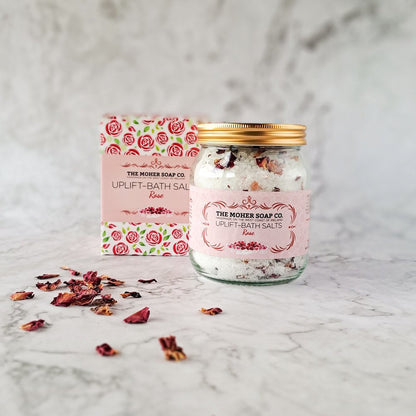 Rose Bath Salts Jar 320g
