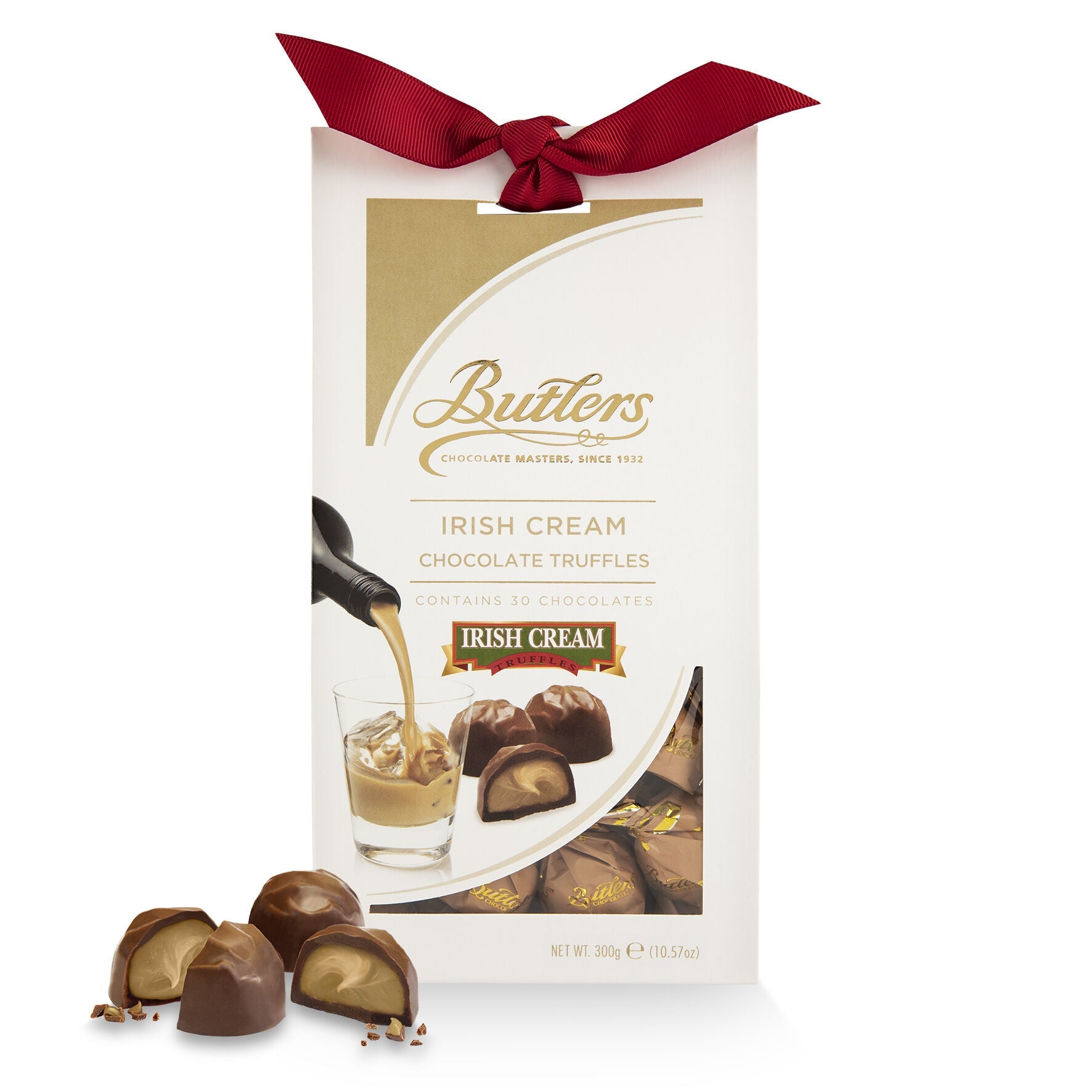 Butlers Irish Cream Chocolate Truffles In Tapered Box 300g