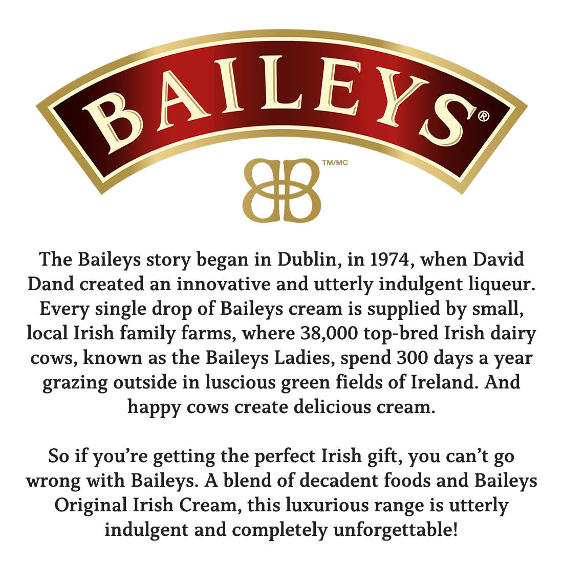 Baileys Irish Cream Twist Wraps 135g