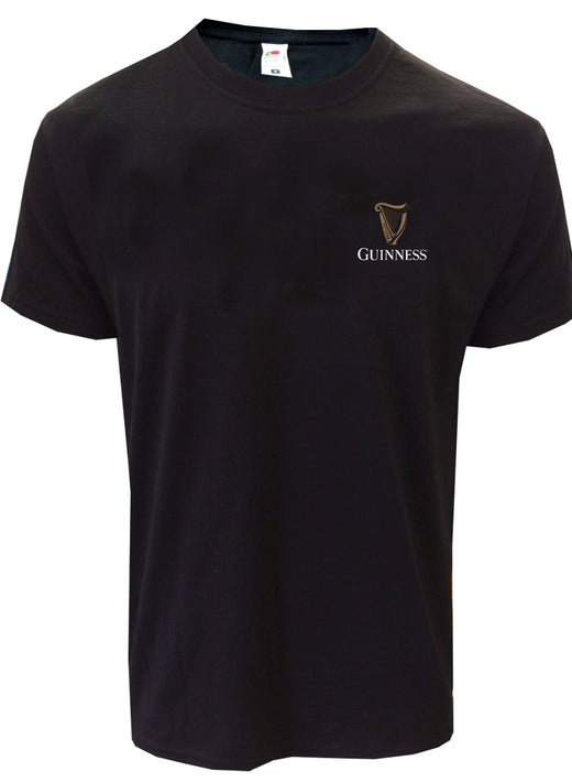 Guinness Harp Black Short Sleeve T-Shirt