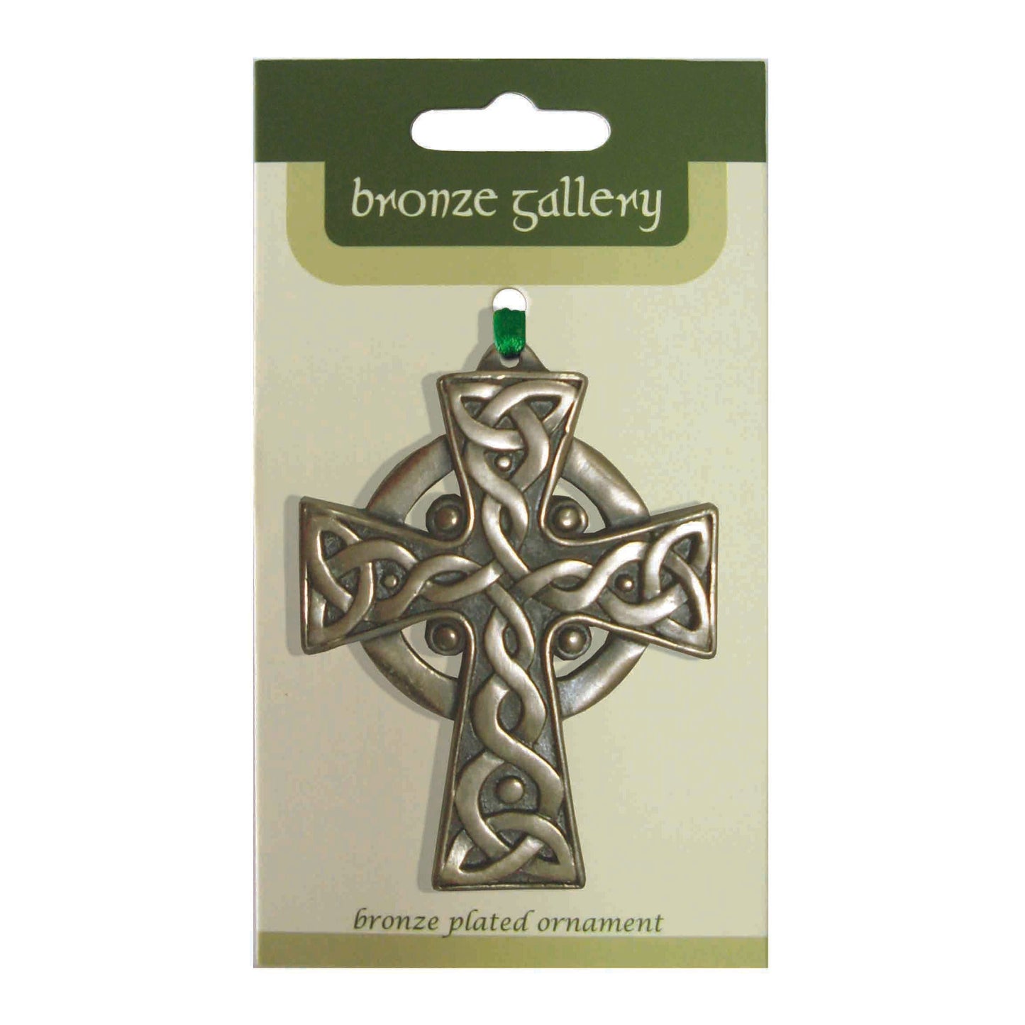 Bronze Gallery High Cross Hanging Decoration