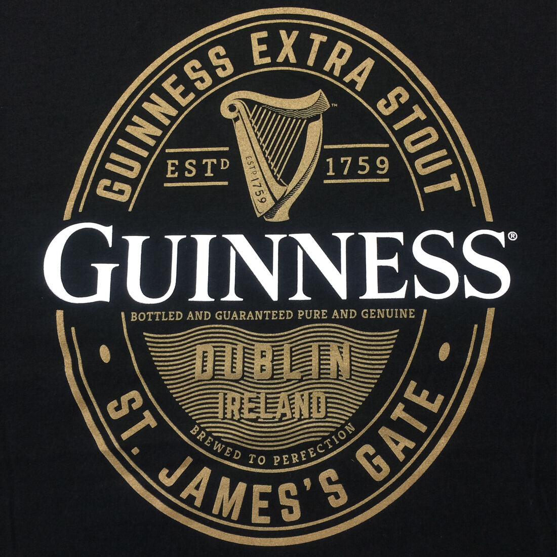 Guinness Foreign Extra Stout Black T-Shirt 