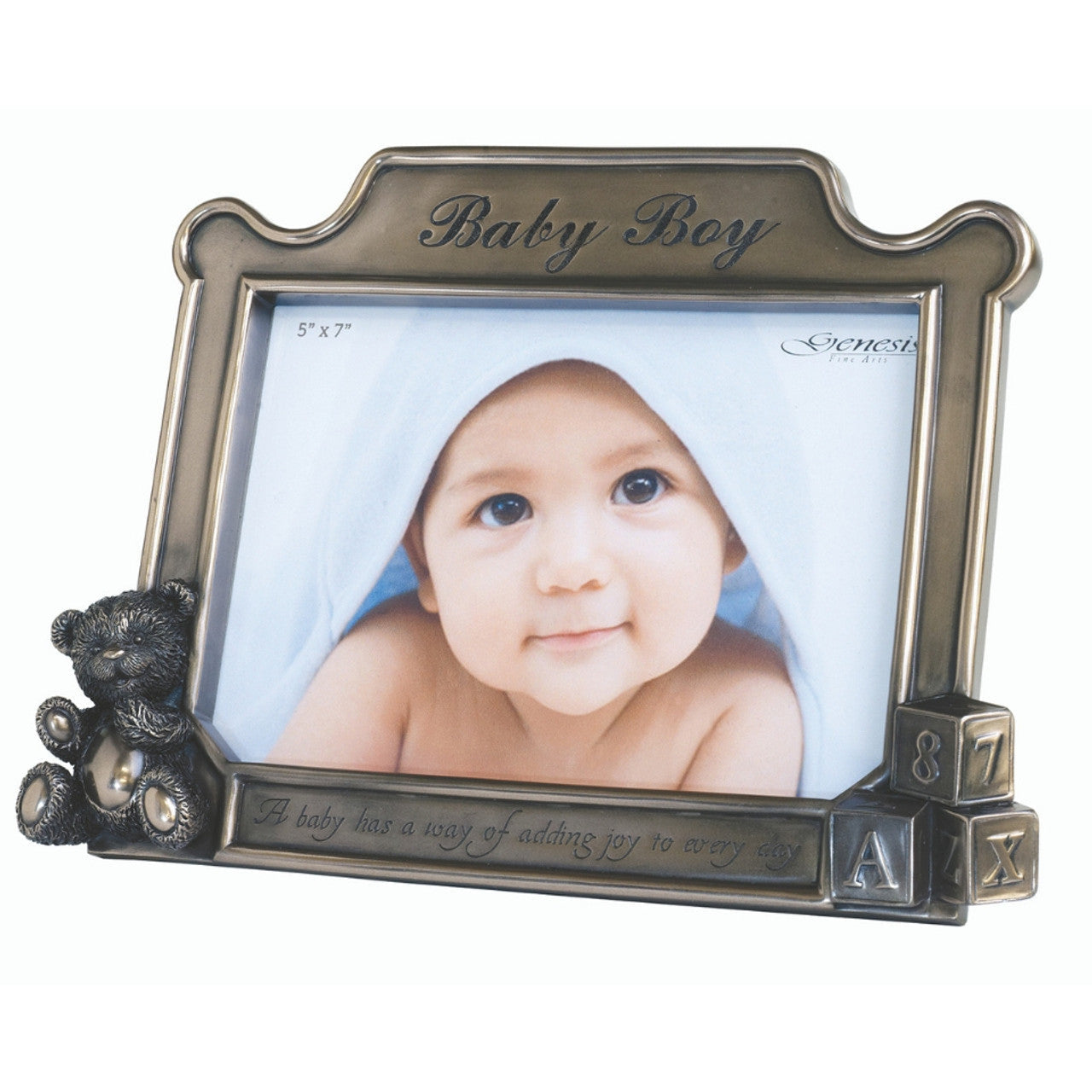 Baby Boy Bronze Frame