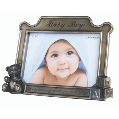 Baby Boy Bronze Frame