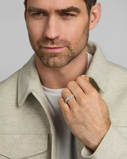 Men's Sterling Silver Celtic Knot Ring