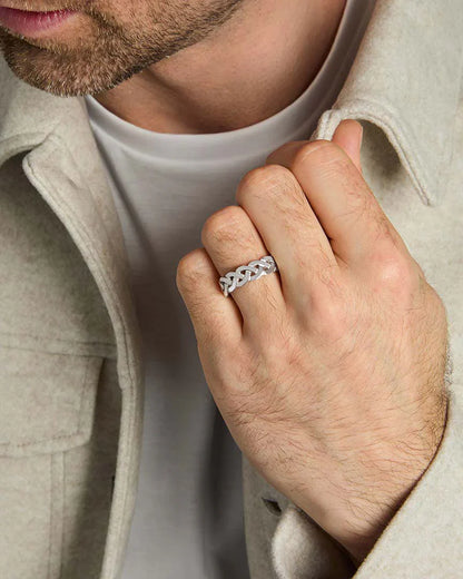 Men's Sterling Silver Celtic Knot Ring