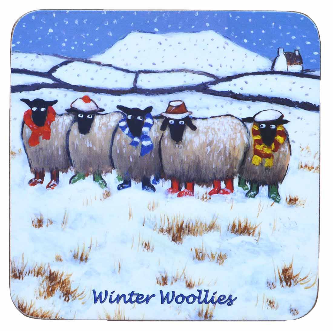 Beanie Woollies Coasters