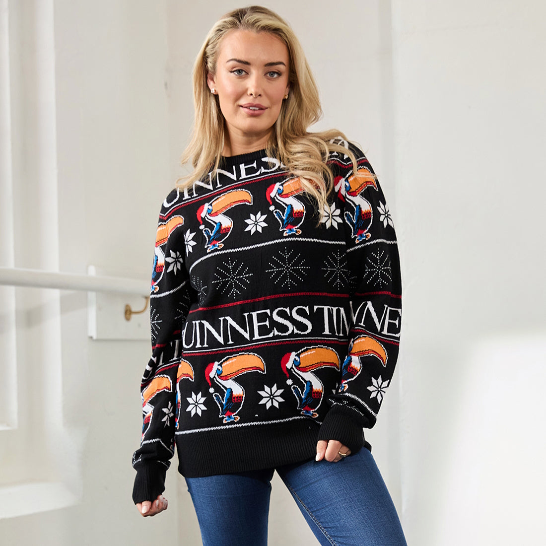 Maglione Natalizio Guinness Tucano Nero - Foto 12